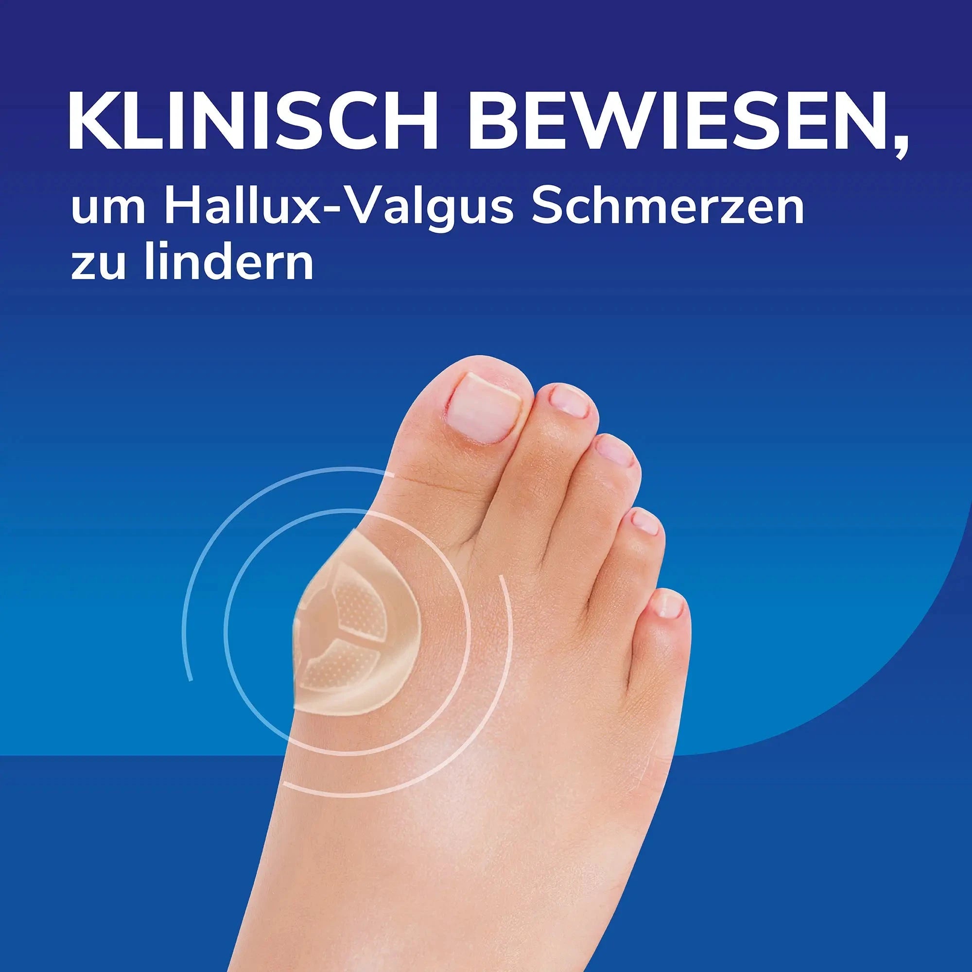 Scholl's Hallux-Valgus Druckschutz mit Hydrogel Technologie,