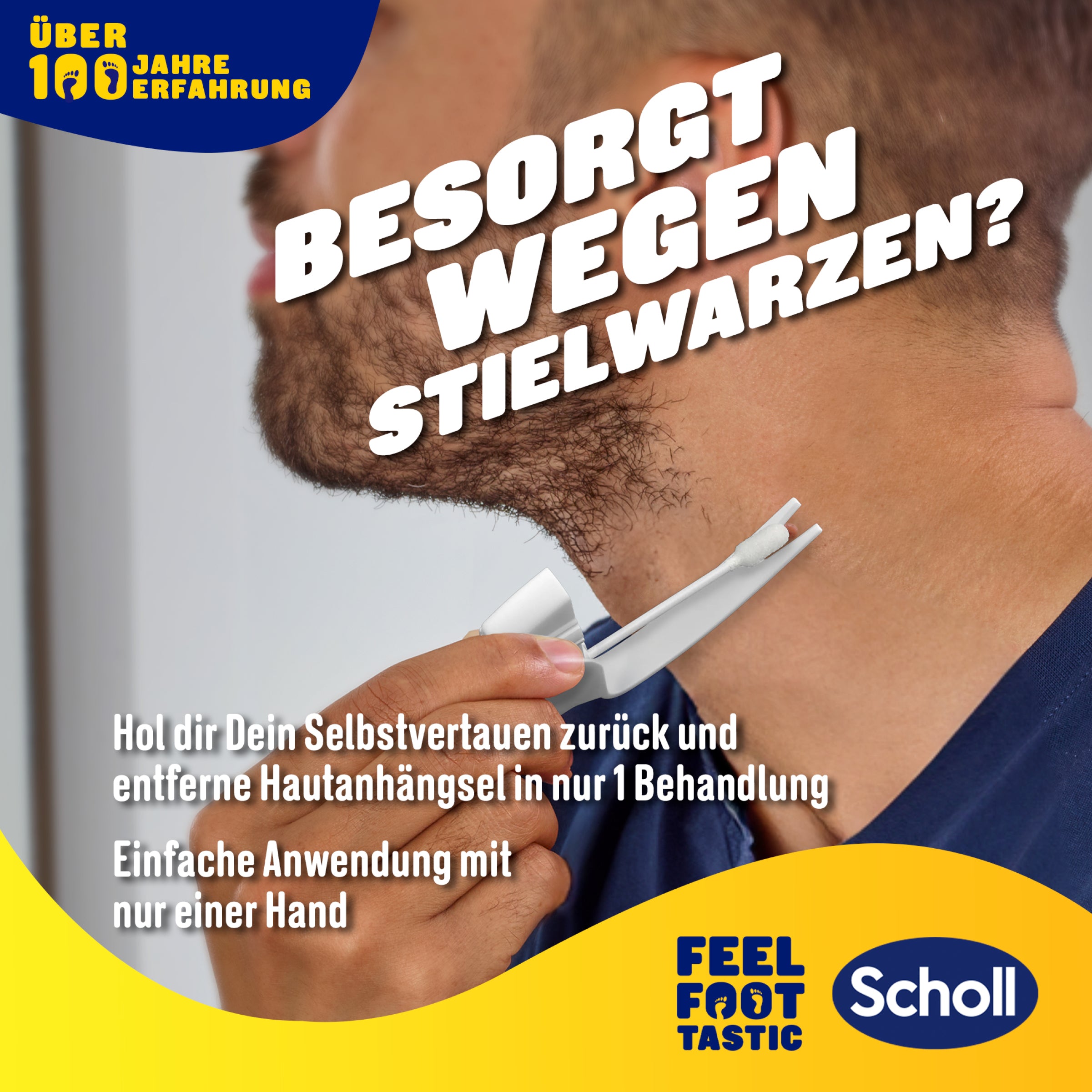 Scholl DE Aid Freeze Away™ Stielwarzen Entferner