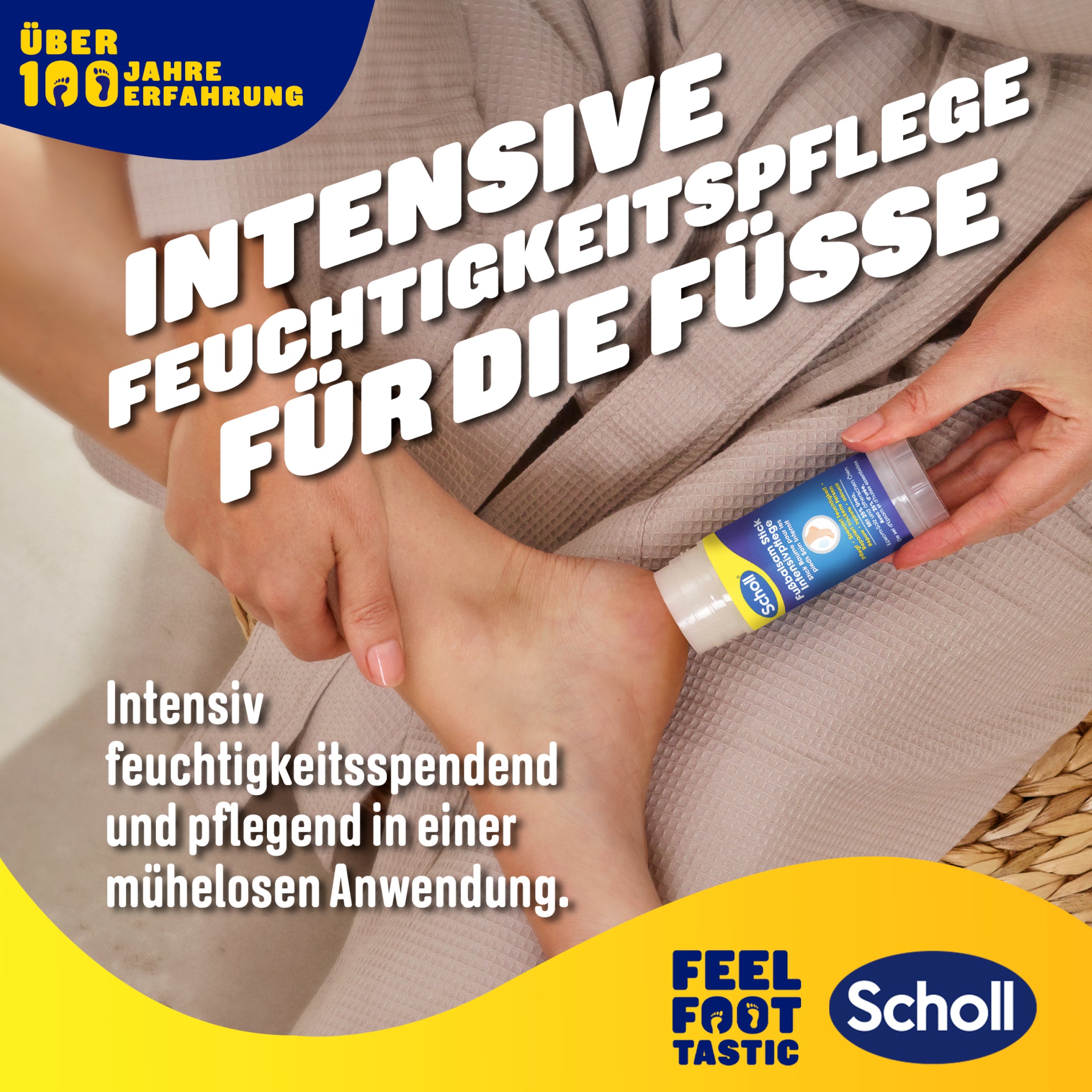 Scholl DE Care Fussbalsam Stick Intensivpflege
