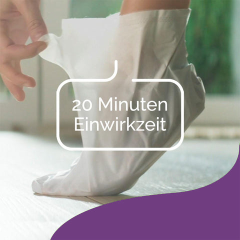 Scholl ExpertCare Intensiv pflegende Fussmaske in Socken – Enstpannend –  Scholl DE