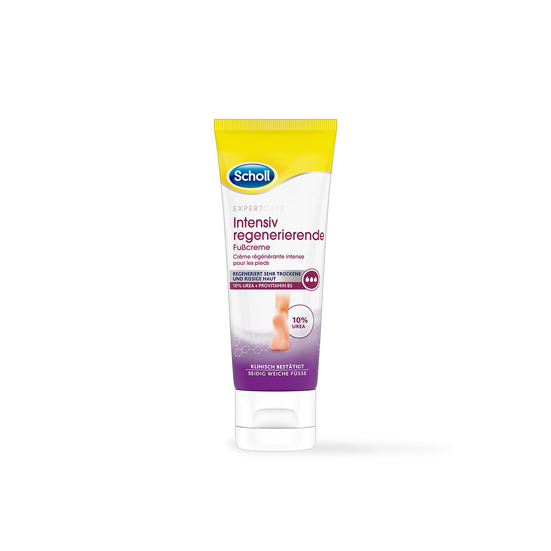 Scholl DE Care Scholl Intensiv regenerierende Fußcreme mit 10% Urea 75ml - Für sehr trockene und rissige Haut
