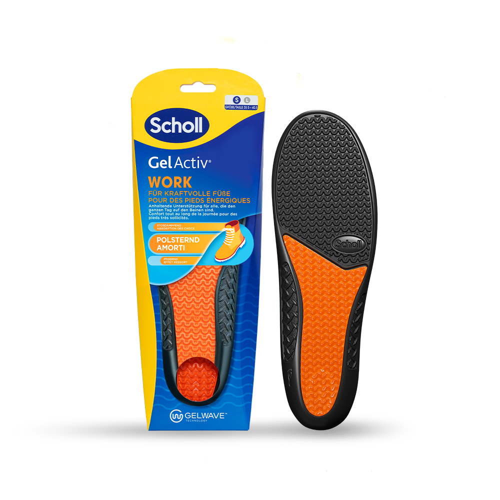 Scholl DE Insoles 35.5 - 40.5 GelActiv™ Work Einlegesohlen Frauen