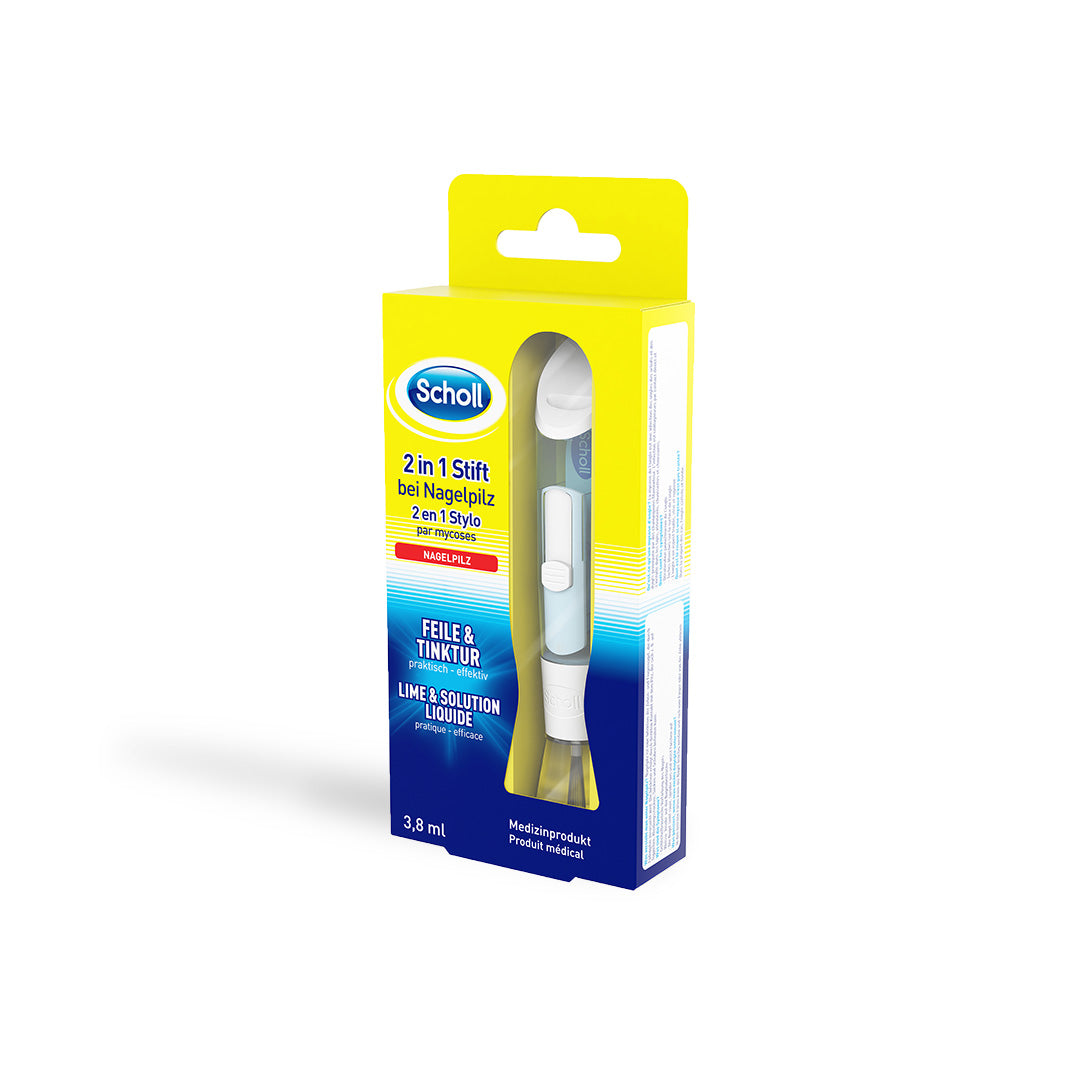 Scholl DE NEU - 2-in-1 Stift bei Nagelpilz