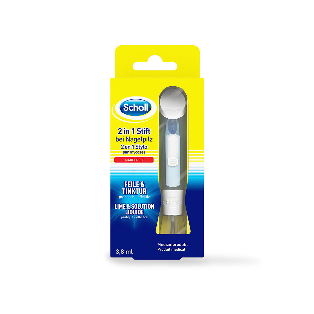 Scholl DE NEU - 2-in-1 Stift bei Nagelpilz