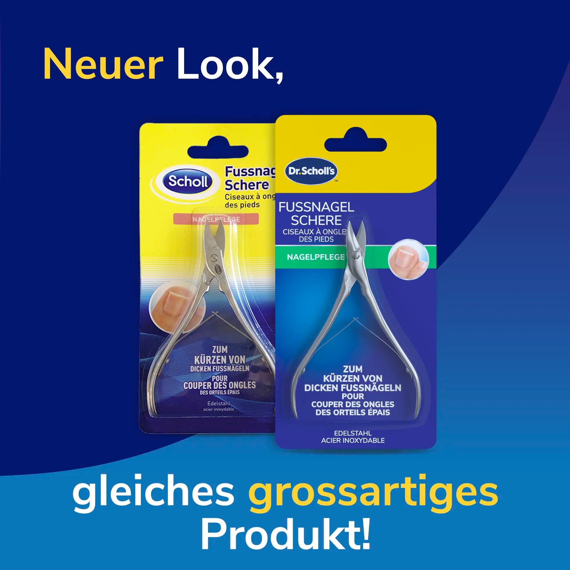 Scholl Site DE Care Dr. Scholl's Fussnagel Schere