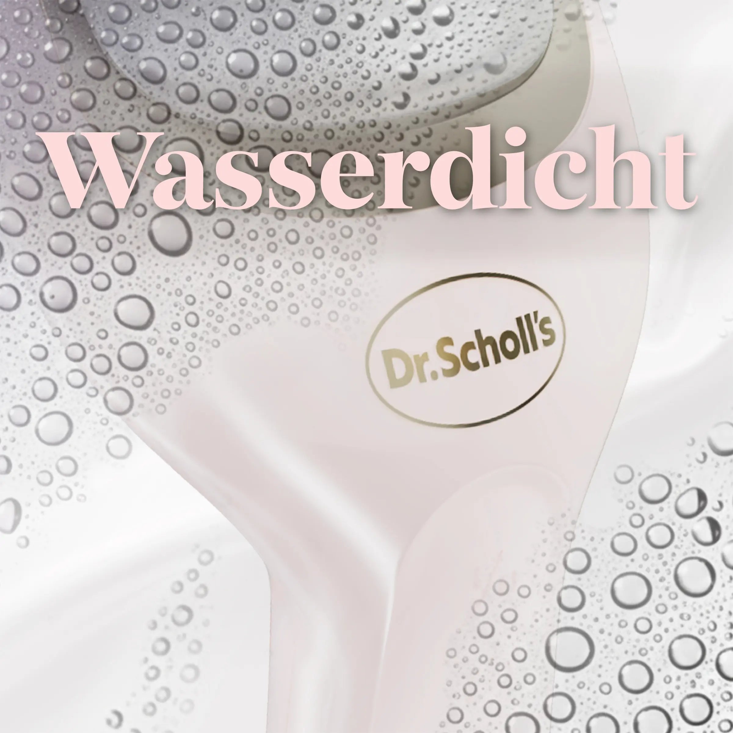 Scholl Site DE Care Dr. Scholl’s Pedi Perfect Pro Wasserdichter, Wiederaufladbarer, Elektrischer Fußhornhautentferner mit x2 Rollenköpfen
