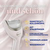 Scholl Site DE Care Dr. Scholl’s Pedi Perfect Pro Wasserdichter, Wiederaufladbarer, Elektrischer Fußhornhautentferner mit x2 Rollenköpfen
