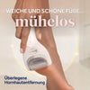 Scholl Site DE Care Dr. Scholl’s Pedi Perfect Pro Wasserdichter, Wiederaufladbarer, Elektrischer Fußhornhautentferner mit x2 Rollenköpfen