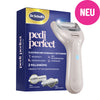 Scholl Site DE Care Dr. Scholl’s Pedi Perfect Pro Wasserdichter, Wiederaufladbarer, Elektrischer Fußhornhautentferner mit x2 Rollenköpfen