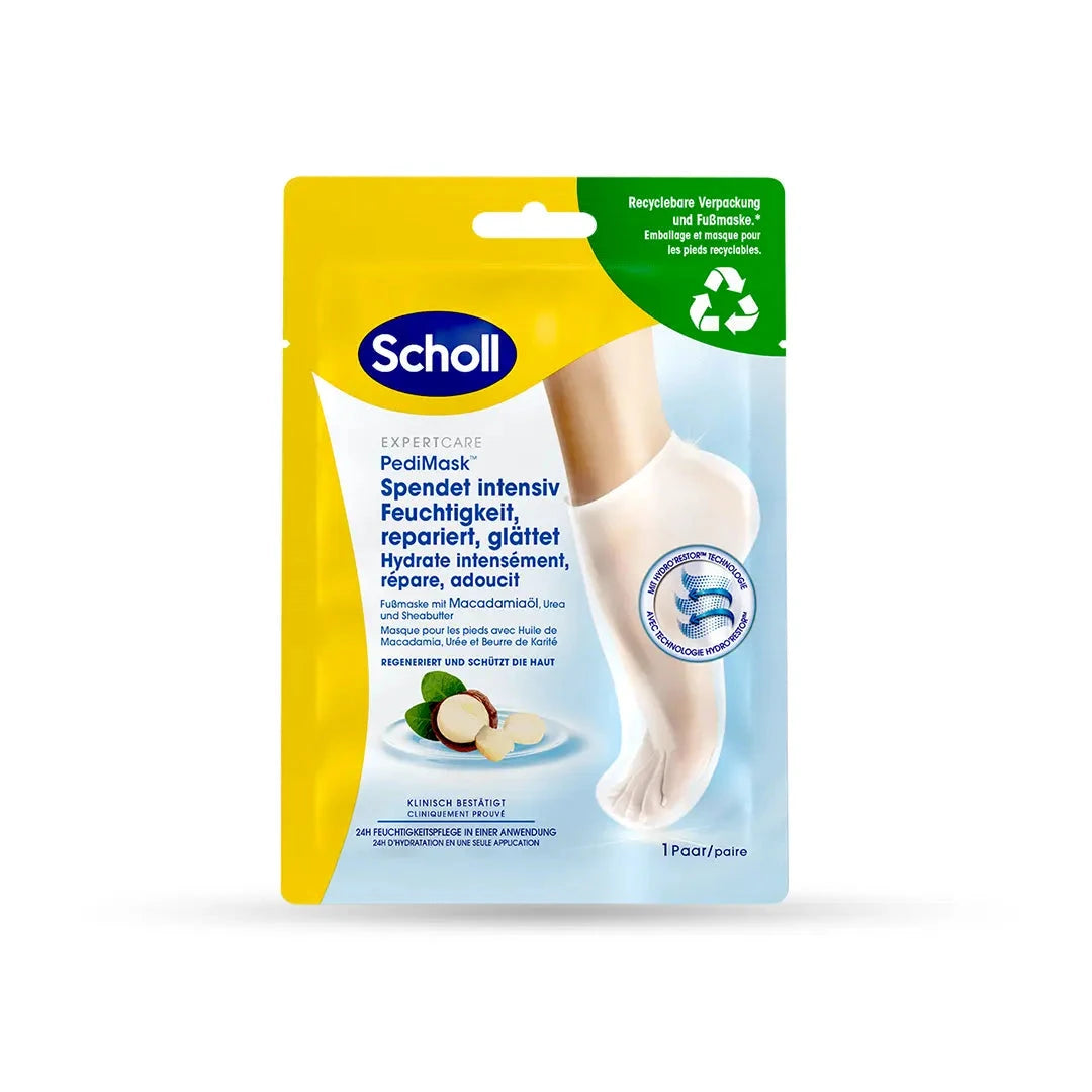 Scholl Site DE Care Scholl Expert Care Intensiv pflegende Fussmaske in Socken