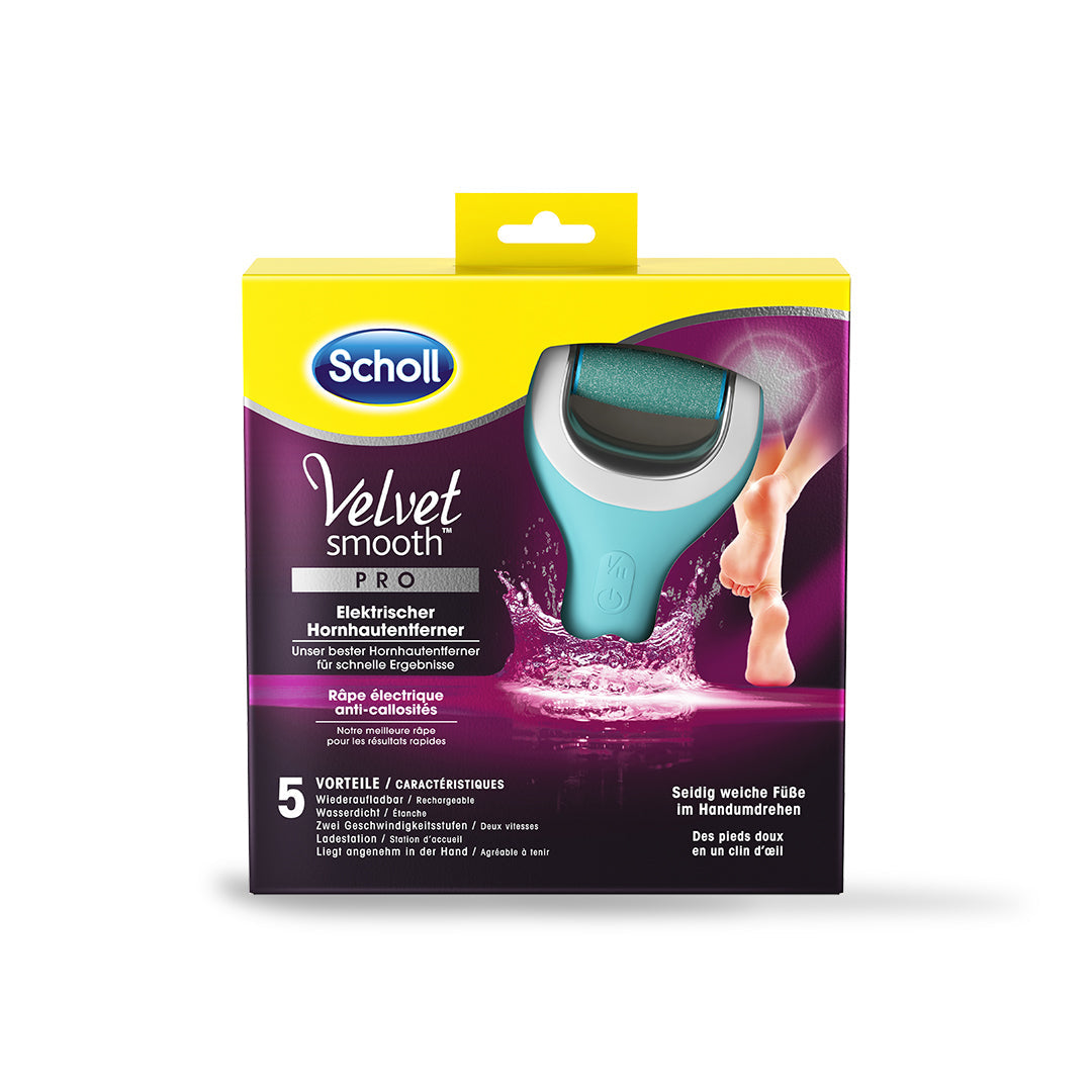 Scholl Site DE Care Scholl Velvet Smooth Pro Elektrischer Hornhautentferner