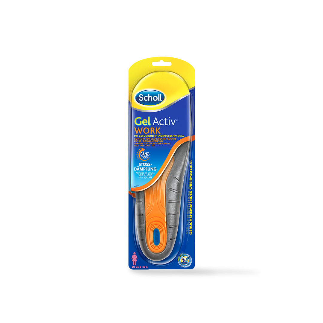 Scholl Site DE Insoles 35.5 - 40.5 Scholl GelActiv Einlegesohlen Work Women