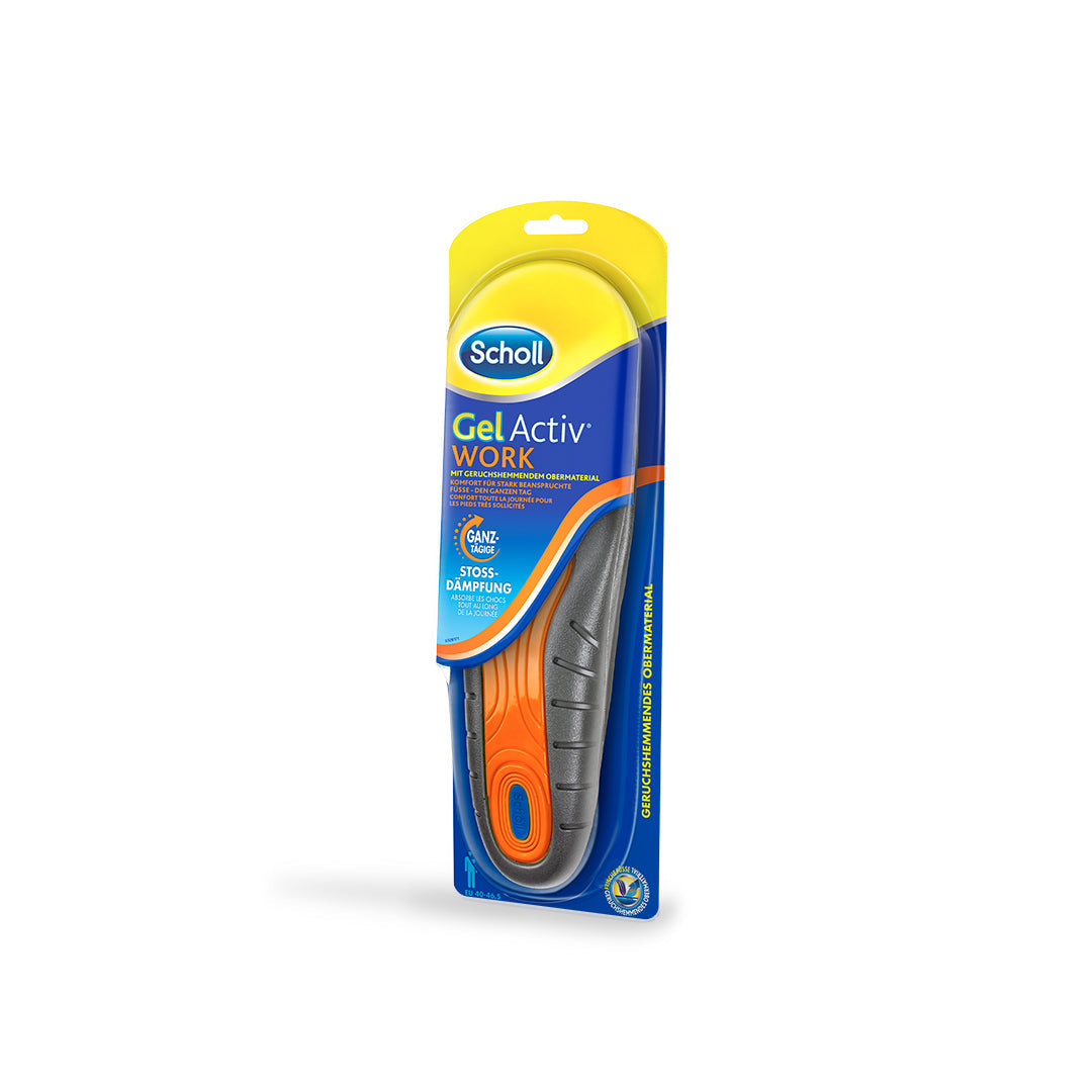 Scholl Site DE Insoles Scholl GelActiv Schuh Einlegesohlen Work Men