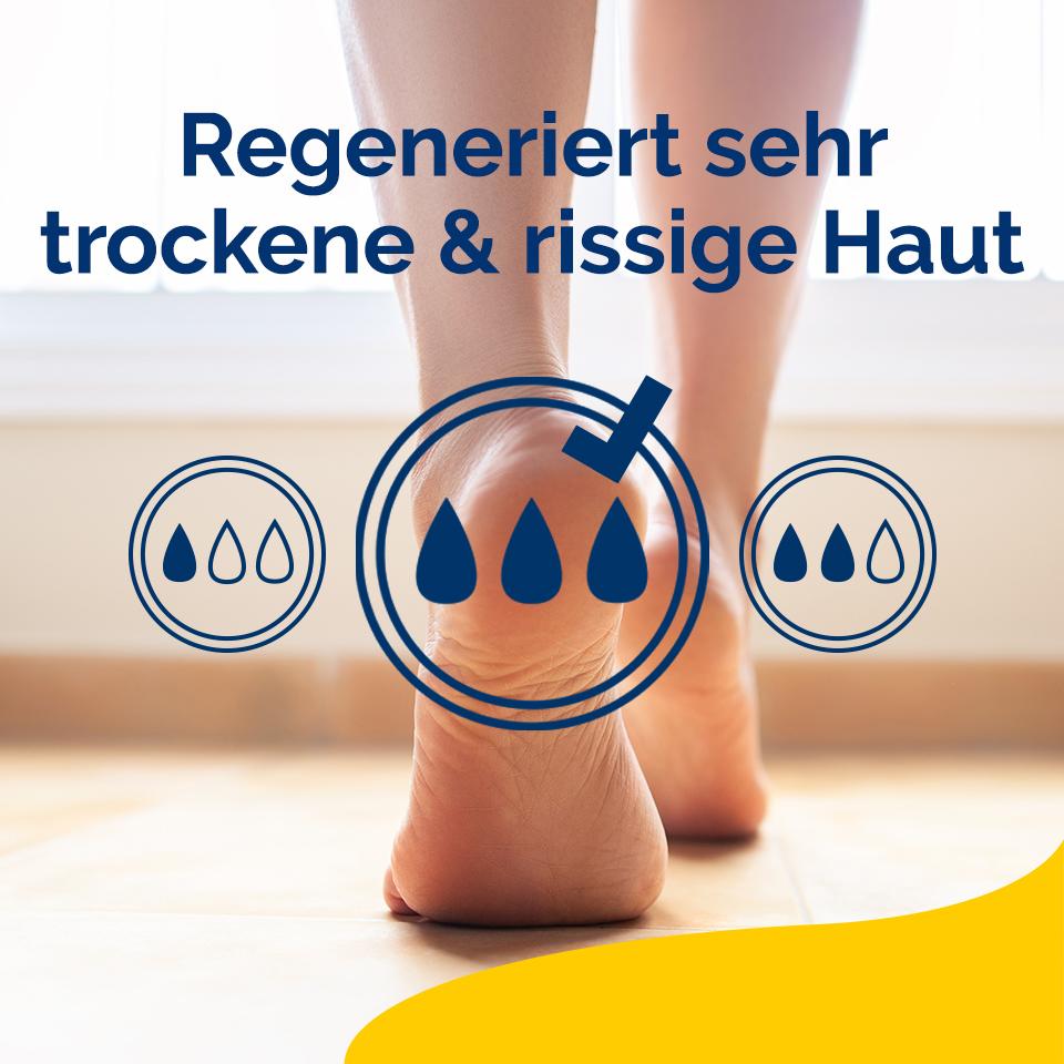 Scholl DE Care Scholl Intensiv regenerierende Fußcreme mit 10% Urea 75ml - Für sehr trockene und rissige Haut