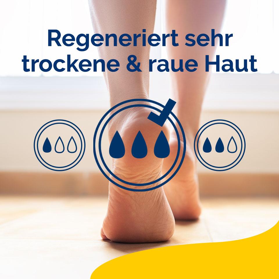 Scholl DE Care Scholl Regenerierender Fußbalsam 75ml - Für sehr trockene und raue Haut