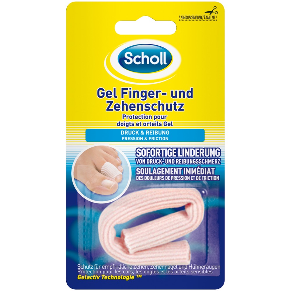 Scholl Site DE Aid Scholl Gel Finger- und Zehenschutz