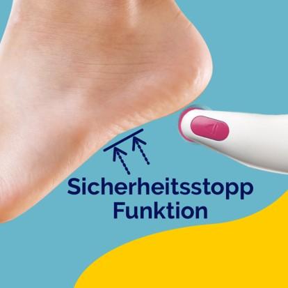 Scholl Site DE Care Scholl ExpertCare Elektrischer Hornhautentferner Für seidig weiche Füße und Fersen