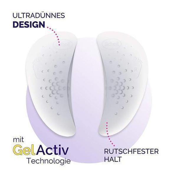 Scholl Site DE Insoles Scholl Party Feet Ballenpolster mit GelActiv Technologie