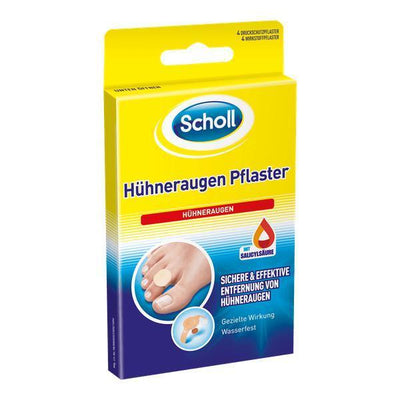 Scholl Hühneraugenpflaster zum Hühneraugen Entfernen